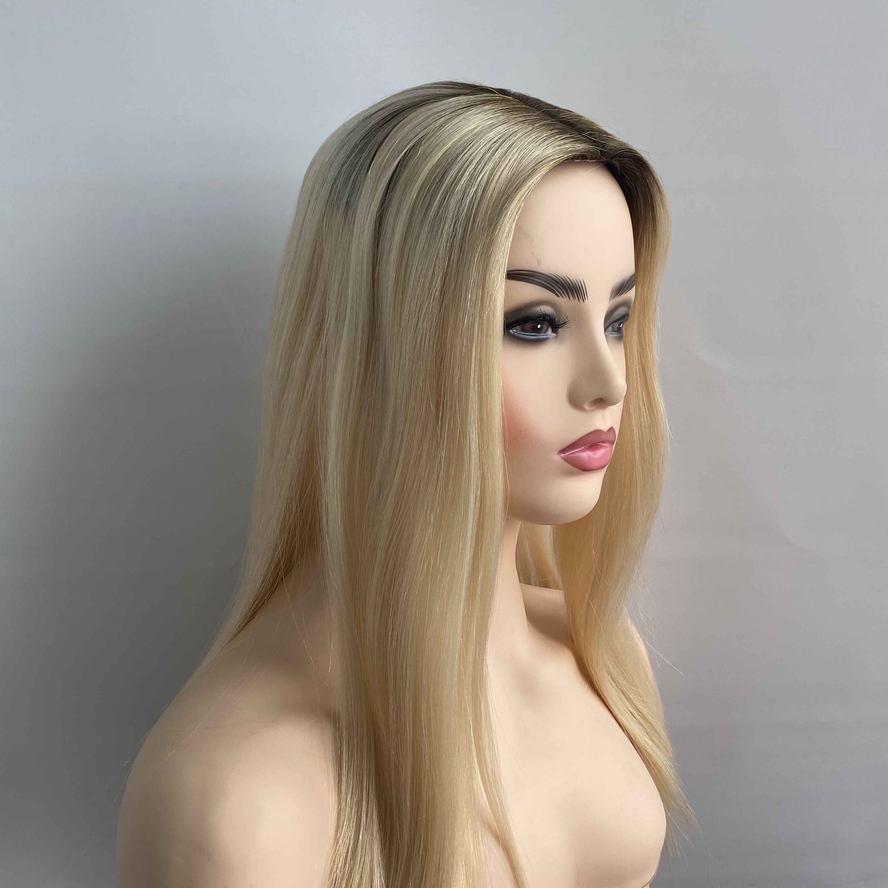 6*7" Hair Toppers with Silk Top,the Best Quality Vitgin Remy Huamn Hair Silk Top Hair Toppers