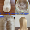 Top grade Remy human hair silk top hair toppers 100% remy human hair toppers 8*8″silk top hair replacement pieces